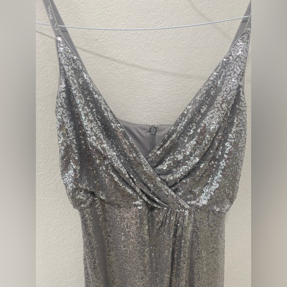 Tadashi Shoji Calypso Sequin Slit Gown - Picture 4 of 8